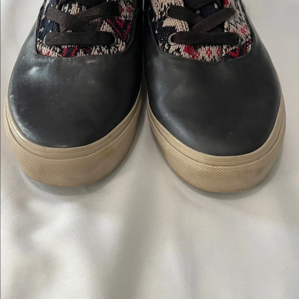 Vans RARE Hi-Top Winter Sweater Duck Rubber Sneakers - Picture 8 of 13